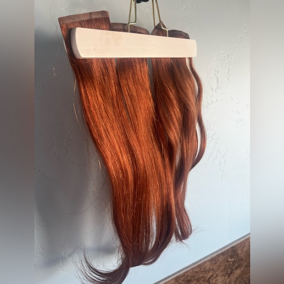Glam Seamless Invisi Clip-in 16" Hair Extensions - Auburn - Picture 8 of 10